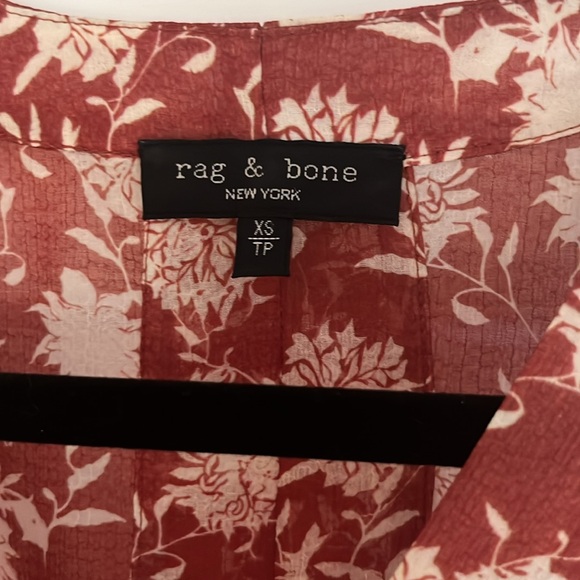 Rag & Bone Elyse Floral dress in pecan - Picture 2 of 6